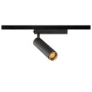 SLV 1008422 GRIP! M 1~ Spot zylindrisch 2700 K 20 W PHASE 42° schwarz / gold