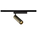 SLV 1008433 GRIP! M 1~ Spot zylindrisch 2000-3000 K 15 W Dim-to-Warm PHASE 42° bronze / schwarz