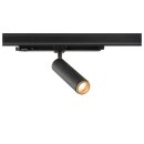 SLV 1008440 GRIP! M 3~ Spot zylindrisch 2000-3000 K 15 W DALI Dim-to-Warm Touch 42° schwarz / gold