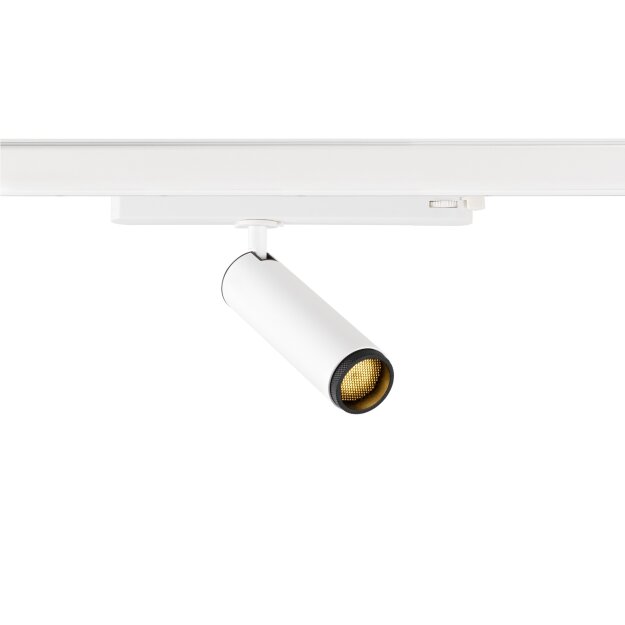 SLV 1008445 GRIP! M 3~ Spot zylindrisch 2000-3000 K 15 W Dim-to-Warm PHASE 42° weiß / schwarz