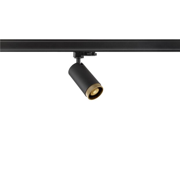 SLV 1008453 GRIP! L 3~ Spot zylindrisch GU10 1x max. 6 W schwarz / gold