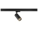 SLV 1008453 GRIP! L 3~ Spot zylindrisch GU10 1x max. 6 W schwarz / gold