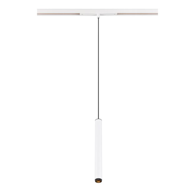SLV 1008454 GRIP! S 48V Pendelleuchte Pendellänge 200 cm 2700 K 29° DALI weiß / schwarz