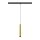 SLV 1008458 GRIP! S 48V Pendelleuchte Pendellänge 200 cm 2700 K 29° DALI gold / schwarz