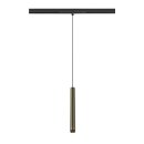 SLV 1008462 GRIP! S 48V Pendelleuchte Pendellänge 200 cm 3000 K 29° DALI bronze / schwarz