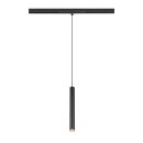 SLV 1008466 GRIP! S 48V Pendelleuchte Pendellänge 200 cm 2000-3000 K 29° DALI Dim-to-Warm schwarz / gold