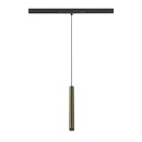 SLV 1008467 GRIP! S 48V Pendelleuchte Pendellänge 200 cm 2000-3000 K 29° DALI Dim-to-Warm bronze / schwarz