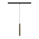 SLV 1008467 GRIP! S 48V Pendelleuchte Pendellänge 200 cm 2000-3000 K 29° DALI Dim-to-Warm bronze / schwarz