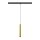 SLV 1008468 GRIP! S 48V Pendelleuchte Pendellänge 200 cm 2000-3000 K 29° DALI Dim-to-Warm gold / schwarz