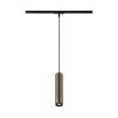 SLV 1008472 GRIP! L 1~ Pendelleuchte GU10 Pendellänge 200 cm 1x max. 6 W bronze / schwarz