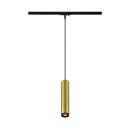 SLV 1008473 GRIP! L 1~ Pendelleuchte GU10 Pendellänge 200 cm 1x max. 6 W gold / schwarz