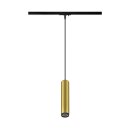 SLV 1008473 GRIP! L 1~ Pendelleuchte GU10 Pendellänge 200 cm 1x max. 6 W gold / schwarz