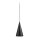 SLV 1008500 MAGICO 20 Pendelleuchte E27 Pendellänge 180 cm 1x max. 10 W matt schwarz