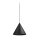 SLV 1008503 MAGICO 38 Pendelleuchte E27 Pendellänge 180 cm 1x max. 10 W matt schwarz
