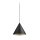 SLV 1008505 MAGICO 38 Pendelleuchte E27 Pendellänge 180 cm 1x max. 10 W matt schwarz / gold