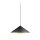 SLV 1008508 MAGICO 55 Pendelleuchte E27 Pendellänge 180 cm 1x max. 10 W matt schwarz / gold