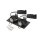 SLV 1008510 NEW TRIA® 155 Deckeneinbauleuchte quadratisch 2 x GU10 zweiflammig schwarz