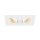 SLV 1008511 NEW TRIA® 155 Deckeneinbauleuchte quadratisch 2700 K zweiflammig PHASE 38° weiß