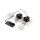 SLV 1008511 NEW TRIA® 155 Deckeneinbauleuchte quadratisch 2700 K zweiflammig PHASE 38° weiß