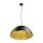 SLV 1008538 FORCHINI 70 Pendelleuchte E27 Pendellänge 150 cm 1x max. 40 W matt schwarz / matt gold