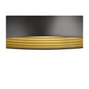 SLV 1008539 FORCHINI M 40 TRAC K 1~ Pendelleuchte E27 Pendellänge 150 cm Adapter silbergrau 1x max. 40 W matt schwarz / matt gold