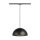 SLV 1008540 FORCHINI M 40 TRAC K 1~ Pendelleuchte E27 Pendellänge 150 cm Adapter schwarz 1x max. 40 W matt schwarz / matt gold