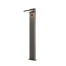 SLV 1008544 ABRIDOR POLE 100 Stehleuchte HYBRID 2200/2700 K IP65 anthrazit