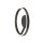 SLV 1008553 ONE Wand- und Deckenaufbauleuchte rund 2700/3000 K 14 W DALI Touch 130° schwarz
