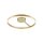 SLV 1008554 ONE Wand- und Deckenaufbauleuchte rund 2700/3000 K 23 W DALI Touch 130° messing