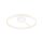 SLV 1008555 ONE Wand- und Deckenaufbauleuchte rund 2700/3000 K 23 W DALI Touch 130° weiß
