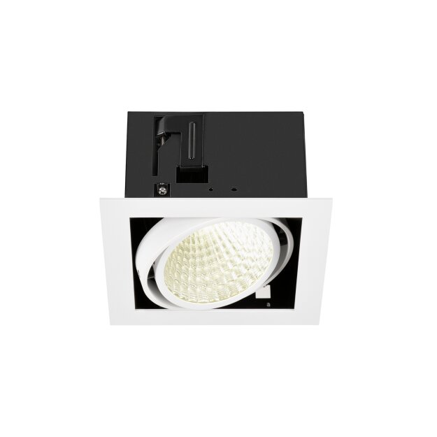 SLV 1008569 KADUX Deckeneinbauleuchte single 4000 K DALI 2 Touch 30° weiß