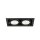 SLV 1008574 KADUX Deckeneinbauleuchte double 4000 K DALI 2 Touch 30° schwarz