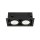 SLV 1008574 KADUX Deckeneinbauleuchte double 4000 K DALI 2 Touch 30° schwarz