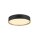 SLV 1008580 DECONA 30 Wand- und Deckenaufbauleuchte rund 2700/3000 K 18 W PHASE schwarz / gold