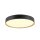 SLV 1008584 DECONA 42 Wand- und Deckenaufbauleuchte rund 2700/3000 K 23 W PHASE schwarz / gold