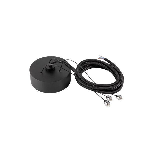SLV 1008587 DECONA Abhängeset Pendellänge 150 cm schwarz