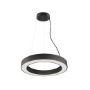 SLV 1008591 MEDO® RING 60 Pendelleuchte Pendellänge 300 cm 3000/4000 K 110° PHASE schwarz
