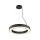 SLV 1008591 MEDO® RING 60 Pendelleuchte Pendellänge 300 cm 3000/4000 K 110° PHASE schwarz