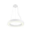 SLV 1008592 MEDO® RING 60 Pendelleuchte Pendellänge 300 cm 3000/4000 K 110° PHASE weiß