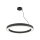 SLV 1008593 MEDO® RING 90 Pendelleuchte Pendellänge 300 cm 3000/4000 K 110° DALI Touch schwarz