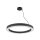 SLV 1008593 MEDO® RING 90 Pendelleuchte Pendellänge 300 cm 3000/4000 K 110° DALI Touch schwarz