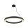 SLV 1008595 MEDO® RING 90 Pendelleuchte Pendellänge 300 cm 3000/4000 K 110° PHASE schwarz