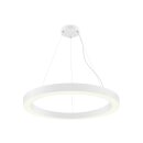 SLV 1008596 MEDO® RING 90 Pendelleuchte Pendellänge 300 cm 3000/4000 K 110° PHASE weiß