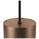 SLV 1008617 OCULUS Pendelleuchte Pendellänge 250 cm 2000-3000 K 100° Dim-to-Warm PHASE dunkel kupfer