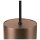 SLV 1008617 OCULUS Pendelleuchte Pendellänge 250 cm 2000-3000 K 100° Dim-to-Warm PHASE dunkel kupfer