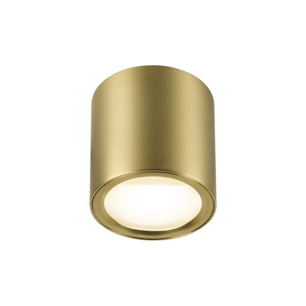 SLV 1008619 OCULUS Deckenaufbauleuchte rund 2000-3000 K 11 W Dim-to-Warm PHASE 100° messing