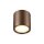 SLV 1008620 OCULUS Deckenaufbauleuchte rund 2000-3000 K 11 W Dim-to-Warm PHASE 100° dunkel kupfer