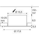 SLV 1008621 DOWNLIGHT C 150 8/14/20 W 930 IP54