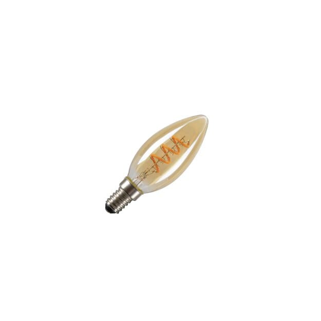 SLV 1008648 LED C35 LED-Leuchtmittel gold E14 2 W 2200 K