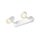 SLV 1008704 NOBLO® Wand- und Deckenaufbauleuchte double rund 2000-3000 K 15 W Dim-to-Warm PHASE 36° weiß